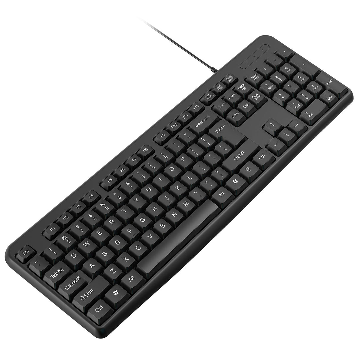 Ultrathin office keyboard, 500g, ABS — product view 4