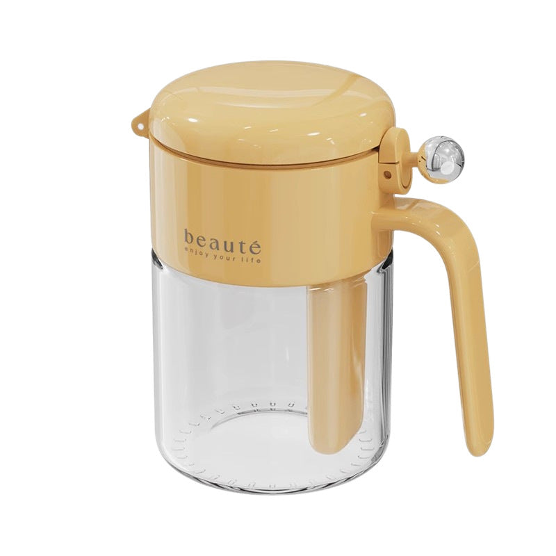 Spice jar with press lid, airtight sealed — product view 5