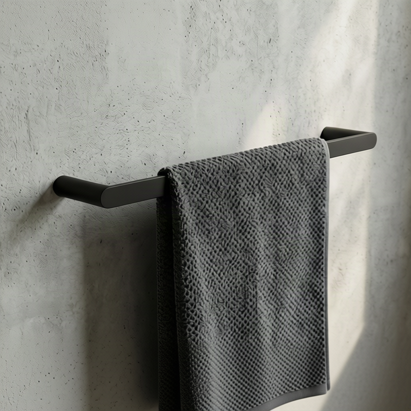 Towel holder without drilling, stainless steel, 30–80 cm — product view 1