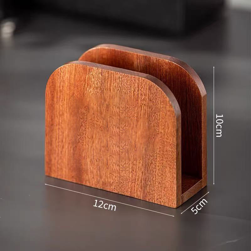 Wooden paper roll holder, multiple shapes — product view 6
