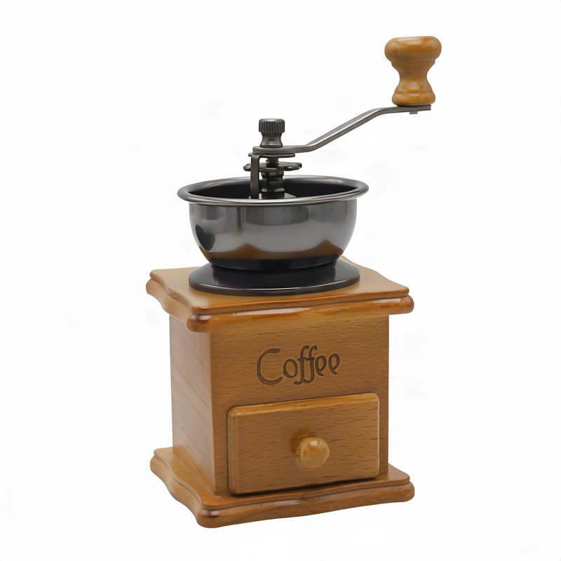 Manual coffee grinder made of stainless steel — product view 5