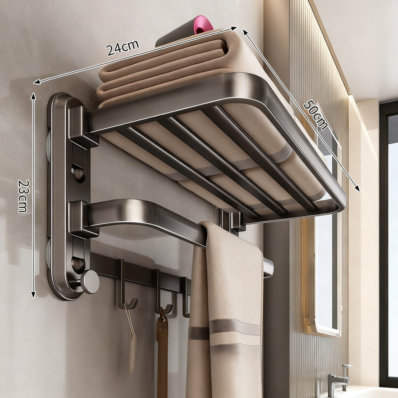 Towel holder with suction cup for the bathroom — product view 7