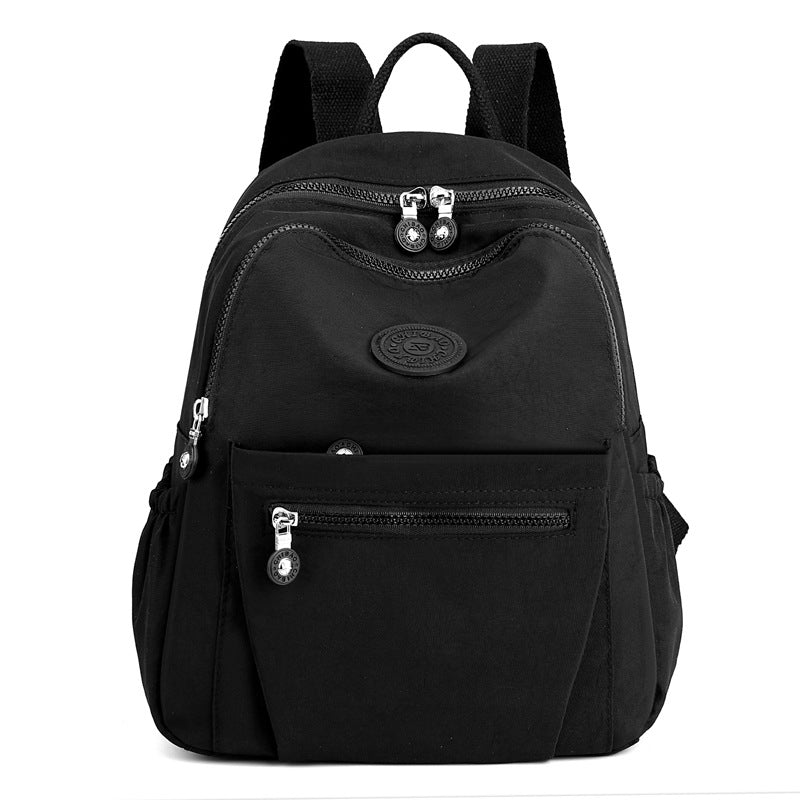 Lightweight nylon backpack with large capacity — product view 6