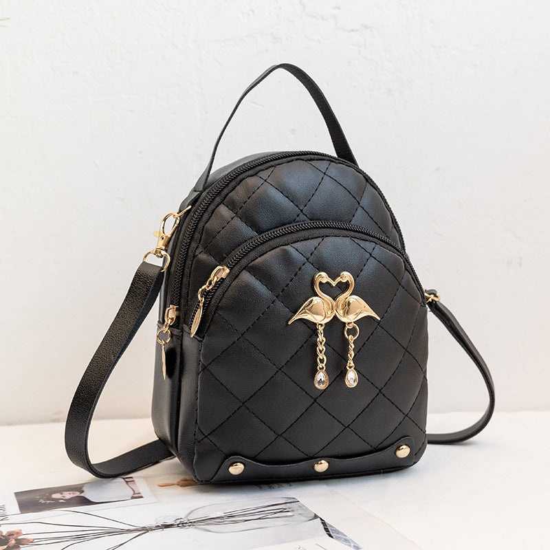 PU Backpack with Embroidery — product view 2