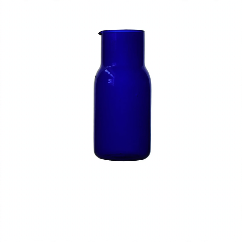 Glass jug with glass, heat resistant — product view 3