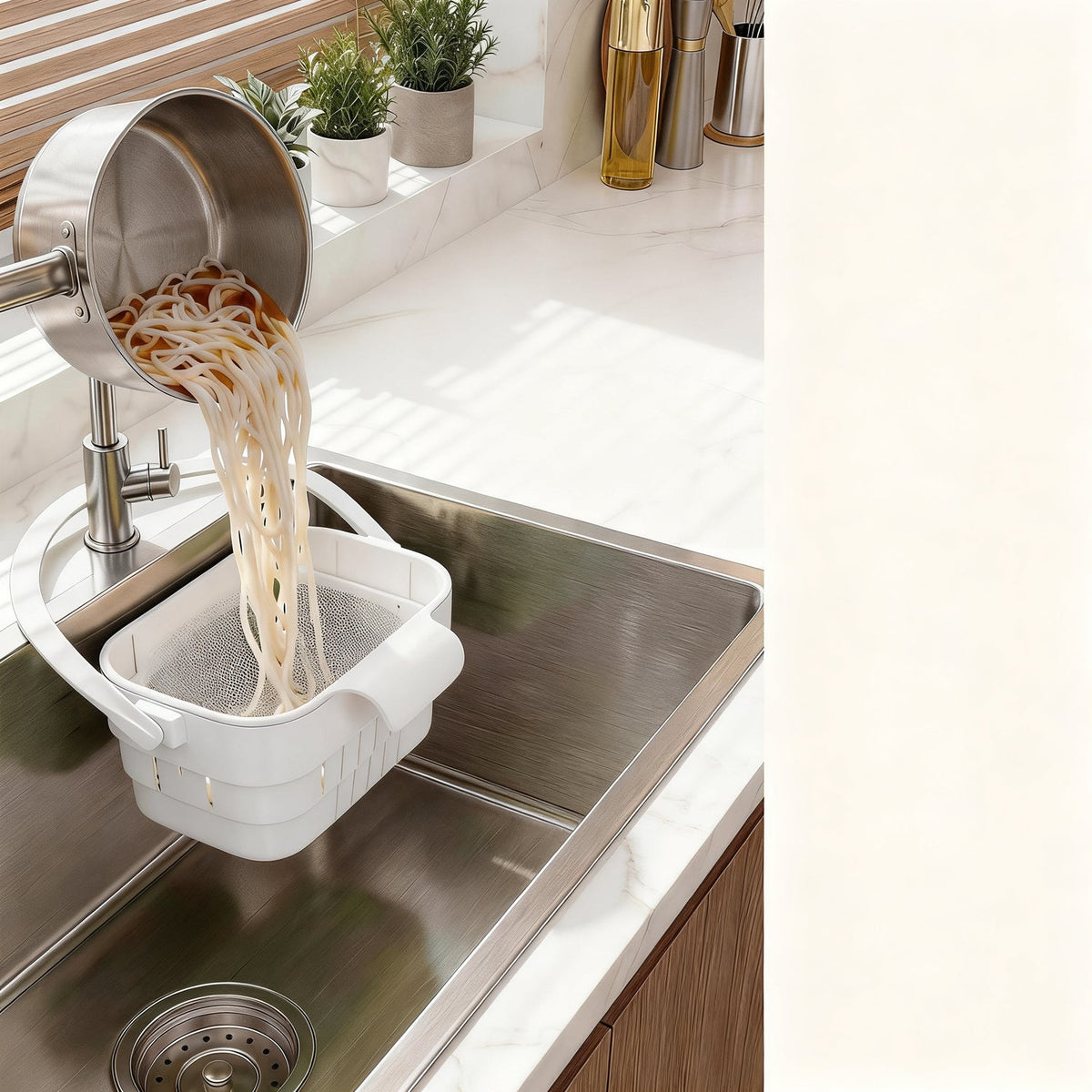 Collapsible Draining Basket for the Sink — product view 6