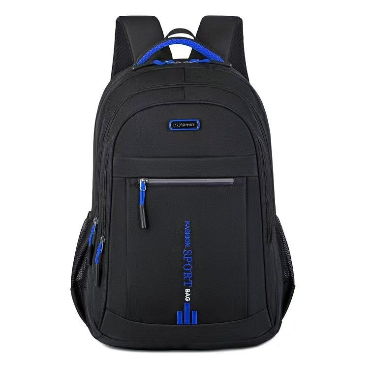 Nylon backpack with anti-theft protection, large capacity — product view 4