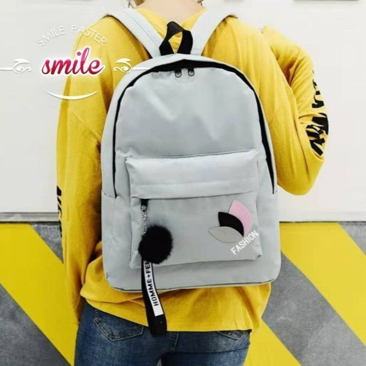 Nylon Backpack, 20–35 L, Print Pattern — product view 2
