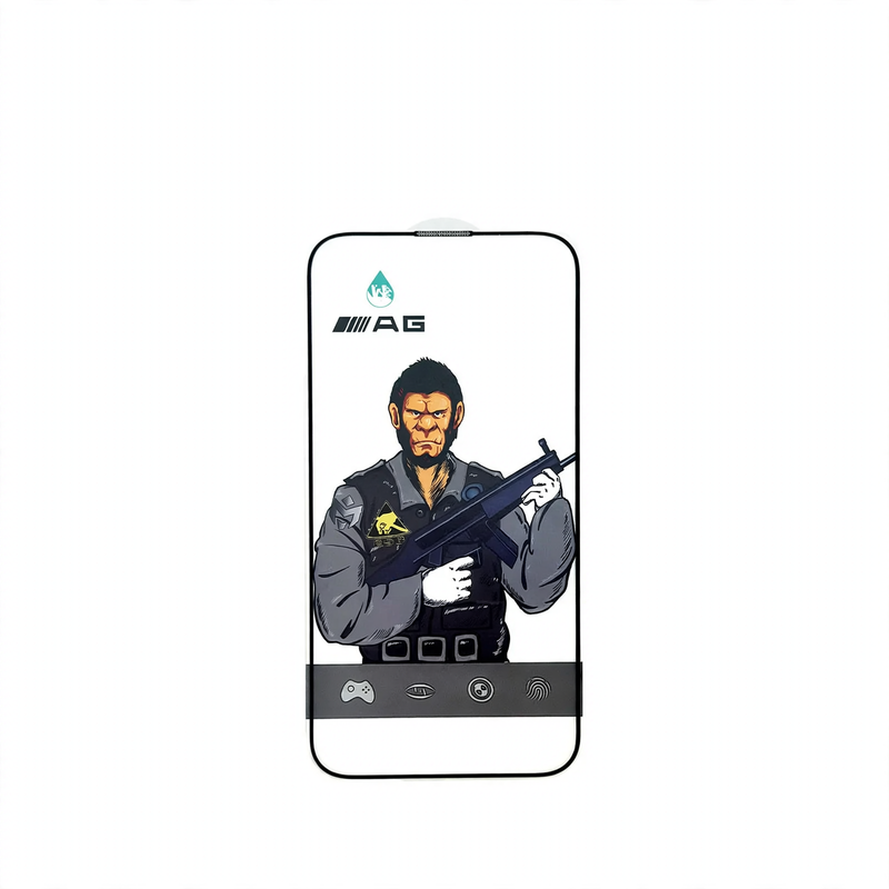 Tempered glass screen protector for iPhone, 0.33 mm — product view 2