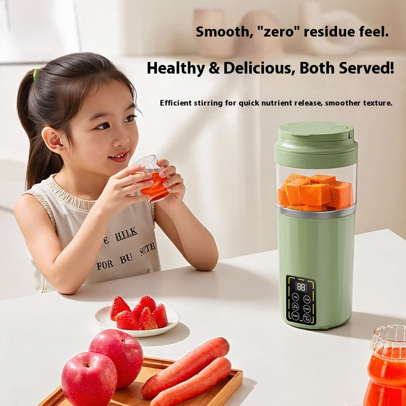 Portable USB juicer with digital display, 401–600 ml — product view 3