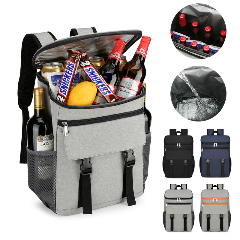 Cool backpack, 20–35 L, Polyester, insulated, portable — product view 2