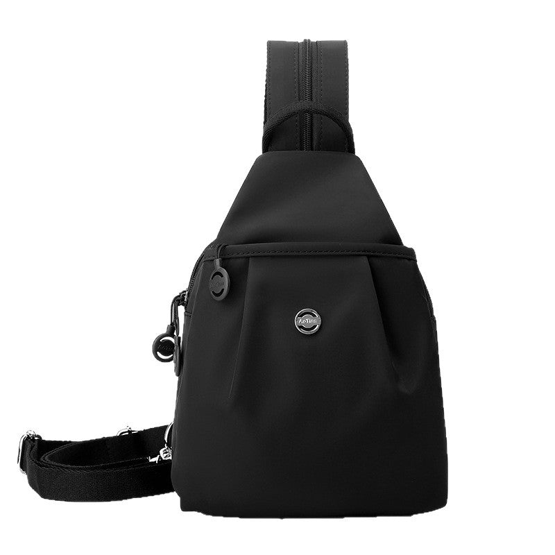 Compact backpack with theft protection, Oxford fabric — product view 5