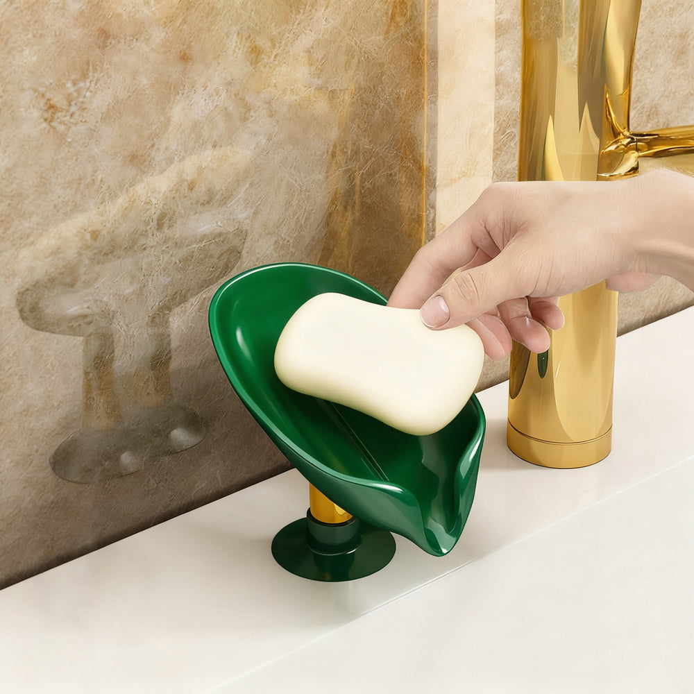 Soap holder with suction cup, wall mounted — product view 1