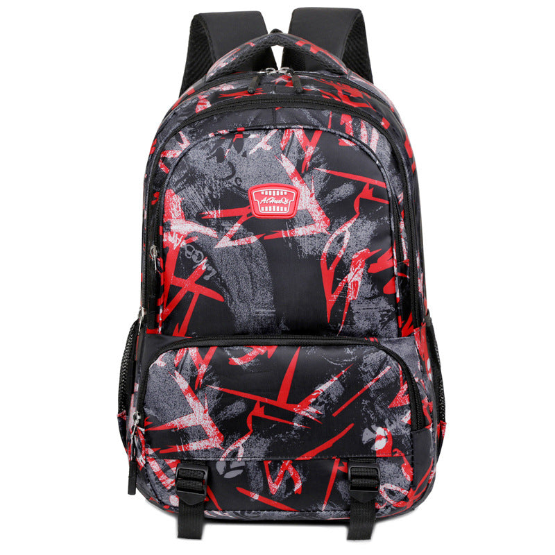 Oxford-Rucksack, 36–55 L, striped pattern — product view 5