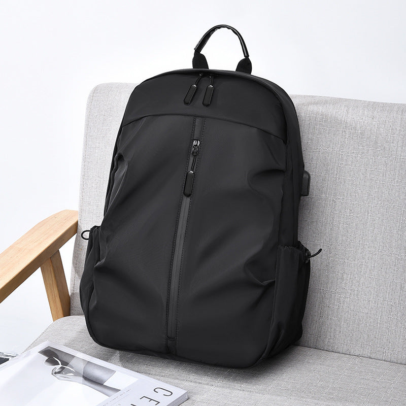 Sporty backpack, Oxford fabric, under 20 L, 16-inch laptop — product view 2