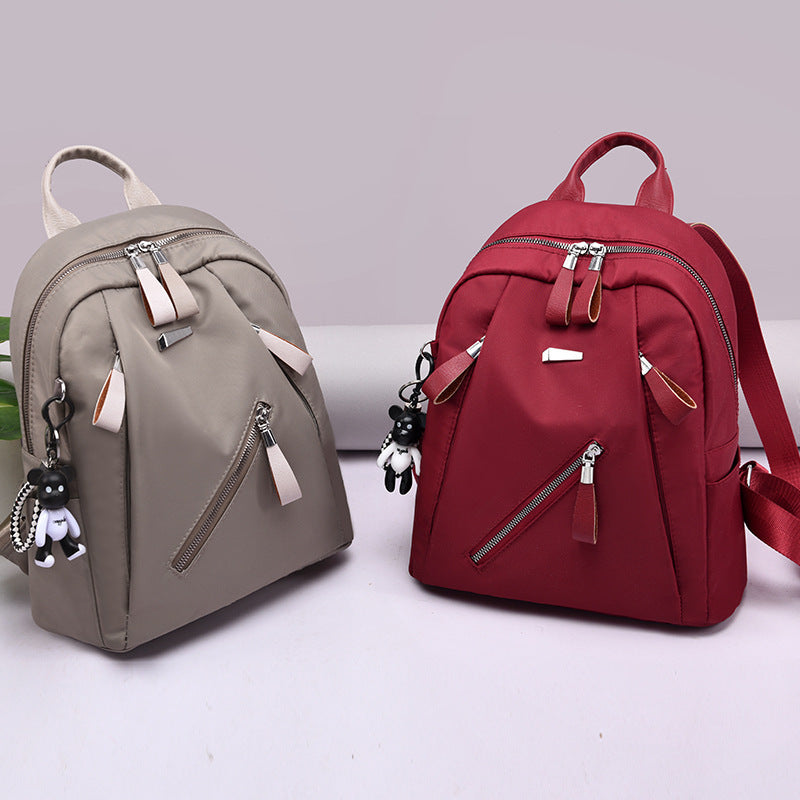 Women's backpack, nylon, back load distribution, timeless — product view 2
