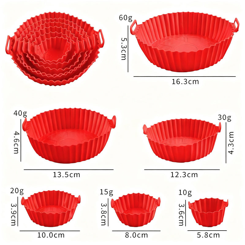 Silicone baking mold, egg shape, 9×7.5×5.5 cm — product view 6