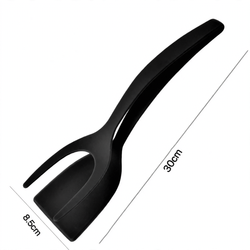 2-in-1 spatula and food tongs, non-stick — product view 4