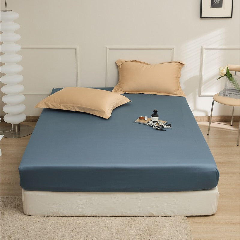 Cotton fitted sheet with elastic, 180×200 cm — product view 2