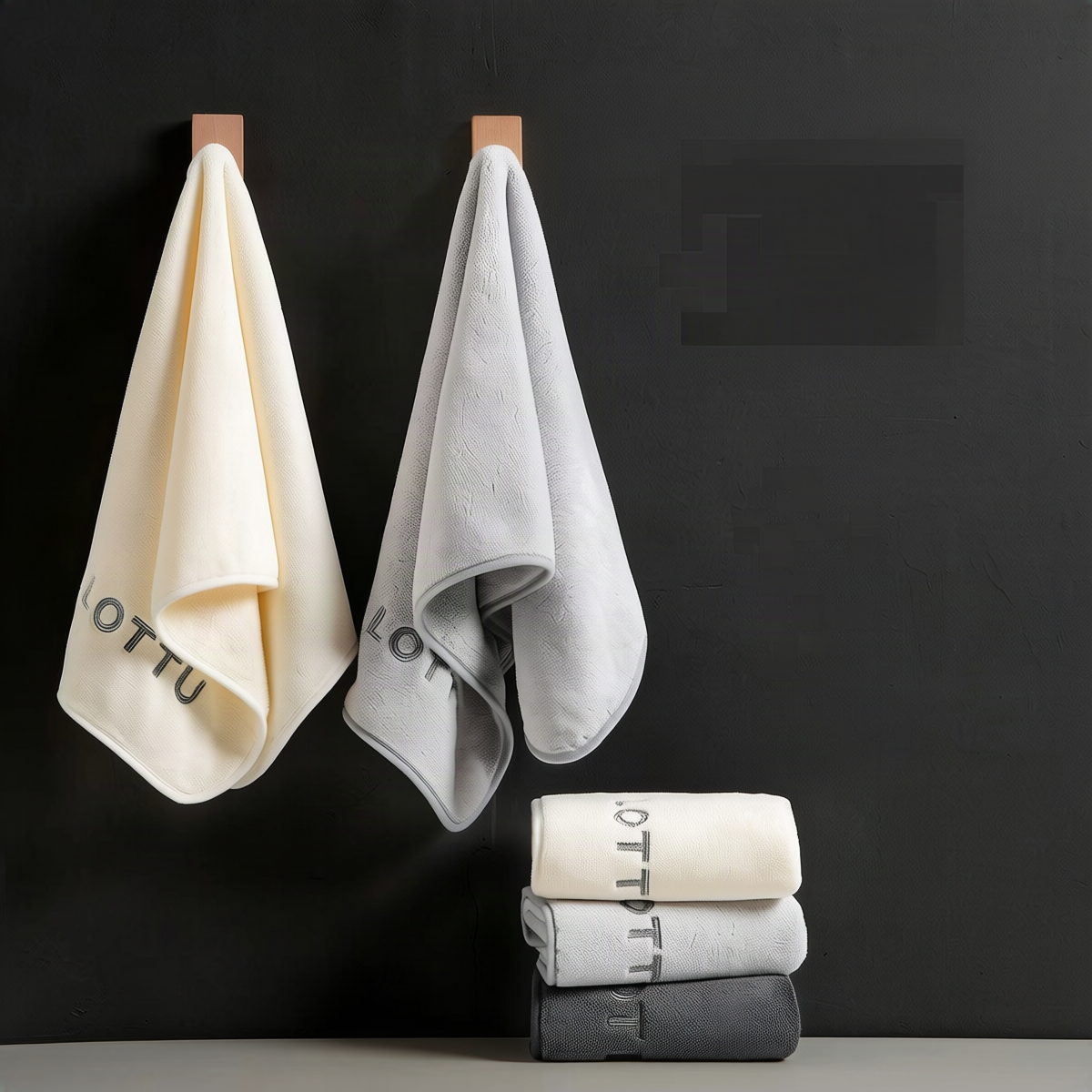 Sports towel made of coral fleece, quick-drying — product view 1