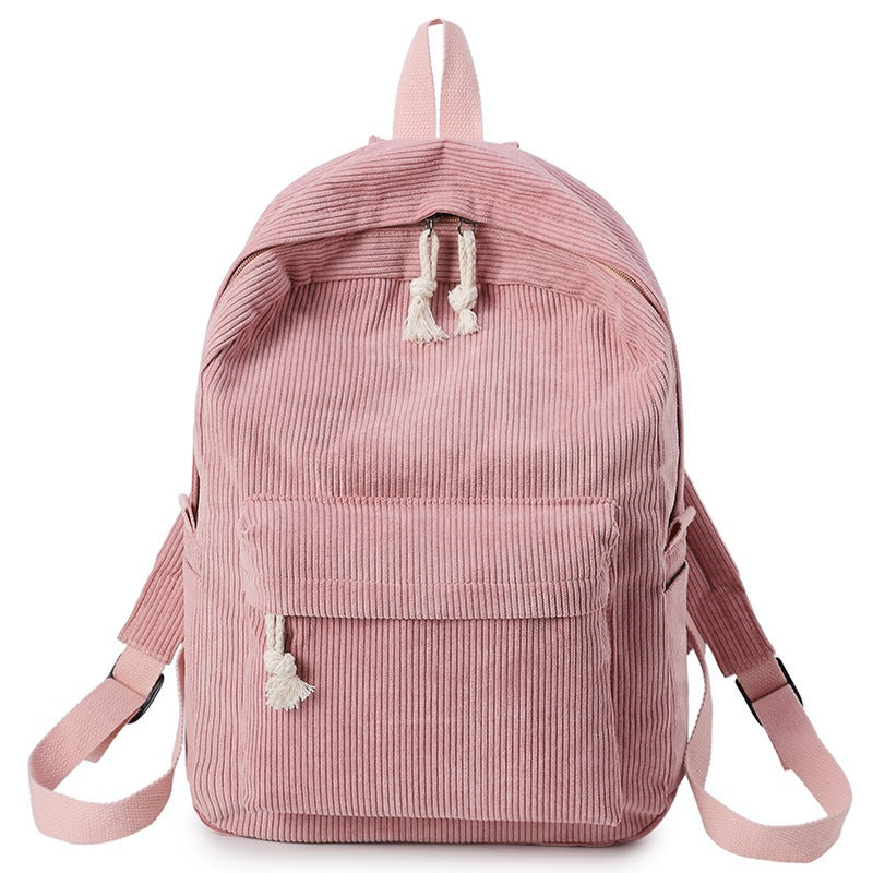 Corduroy backpack, 20–35 L, warming — product view 5