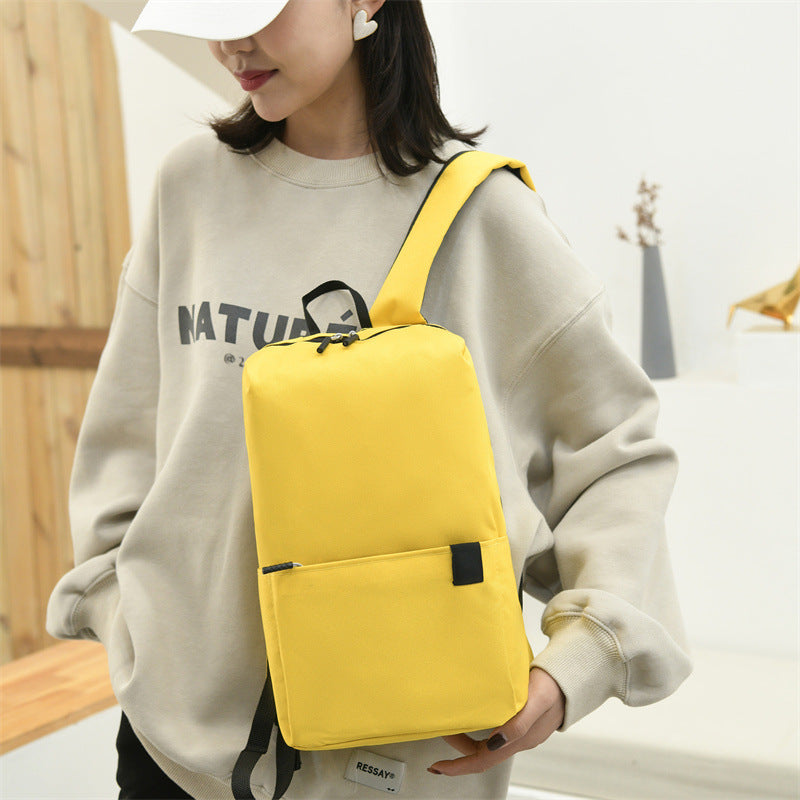 Student backpack made of nylon, relieving, up to 14 inches — product view 2