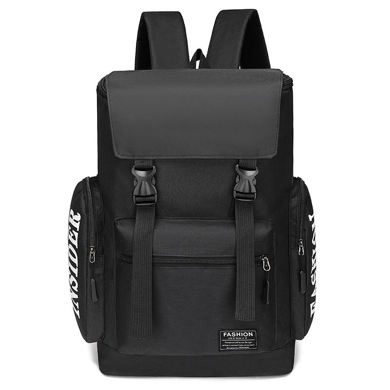 Men's canvas backpack, up to 16-inch laptop, breathable — product view 6