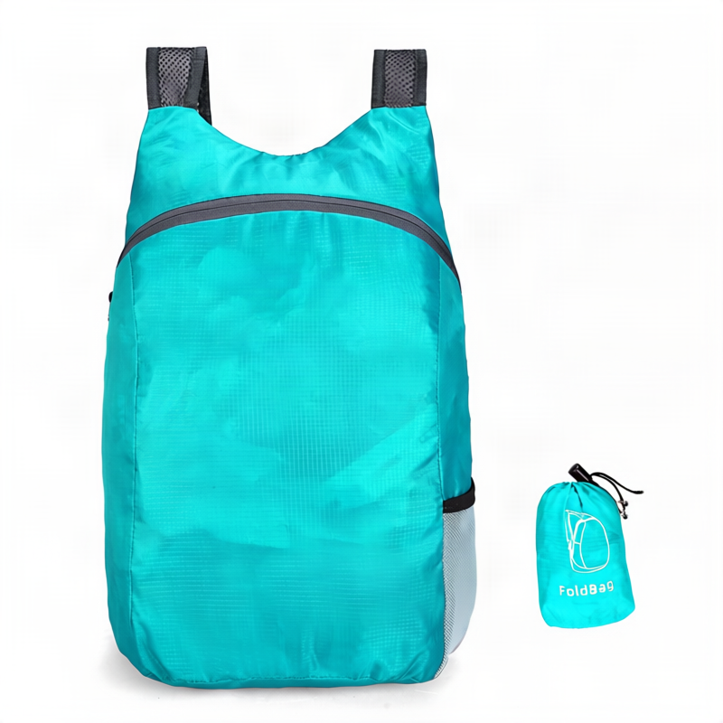 Lightweight foldable backpack, under 20 L, polyester — product view 3