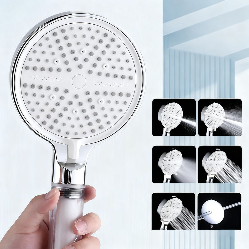 Shower head with filter and massage function — product view 3