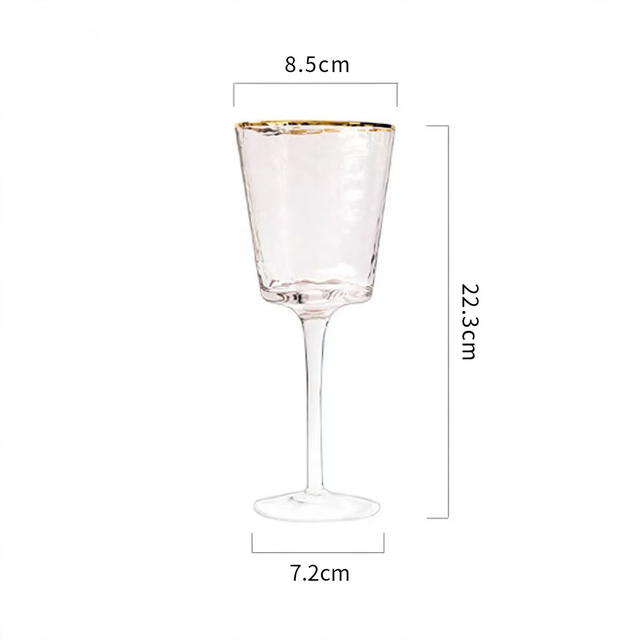 Red wine glass, crystal glass, 201–300 ml — product view 7