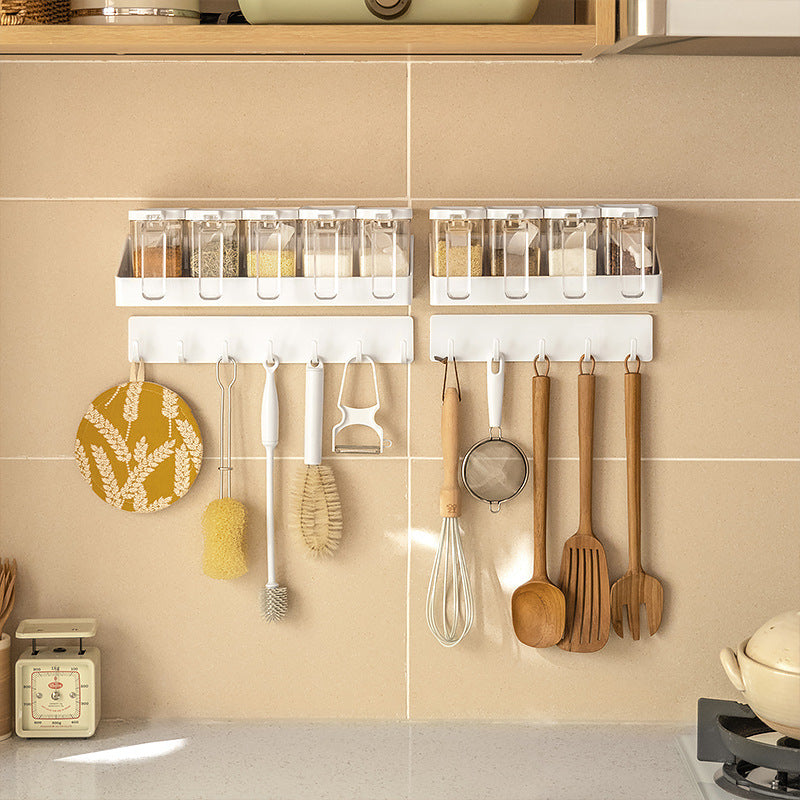Wall-mounted spice rack without drilling — product view 1