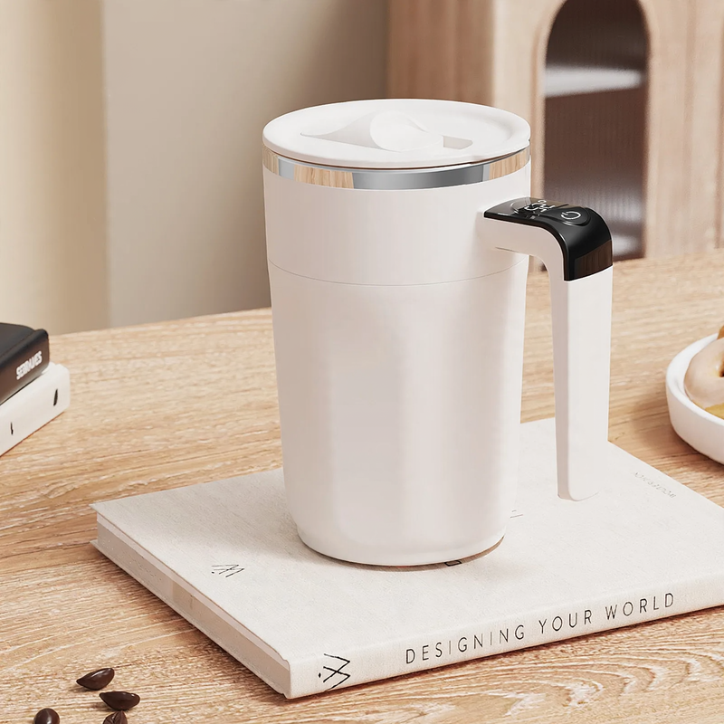 Self-stirring cup made of stainless steel, 400 ml — product view 4