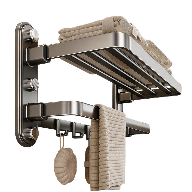 Towel holder without drilling, suction cup mounting — product view 3
