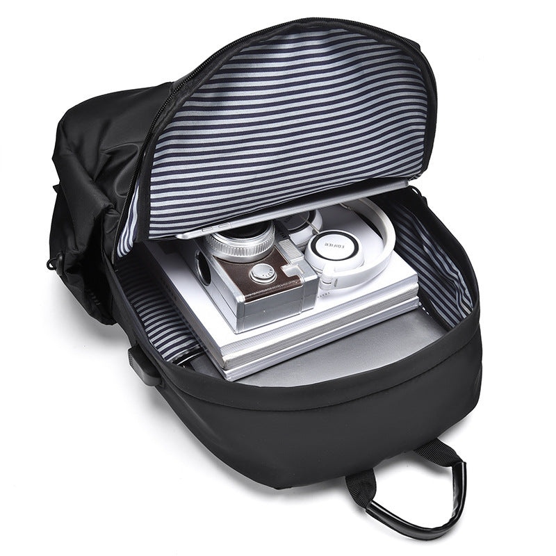 Sporty backpack, Oxford fabric, under 20 L, 16-inch laptop — product view 5