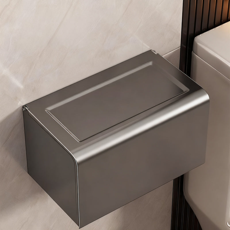 Wall-mounted toilet paper box made of aluminum — product view 3