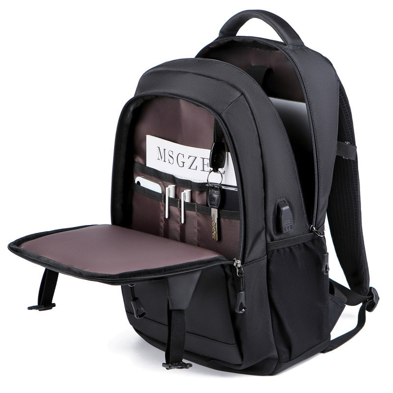 Men's backpack, 20–35 L, Oxford fabric, water-repellent — product view 1