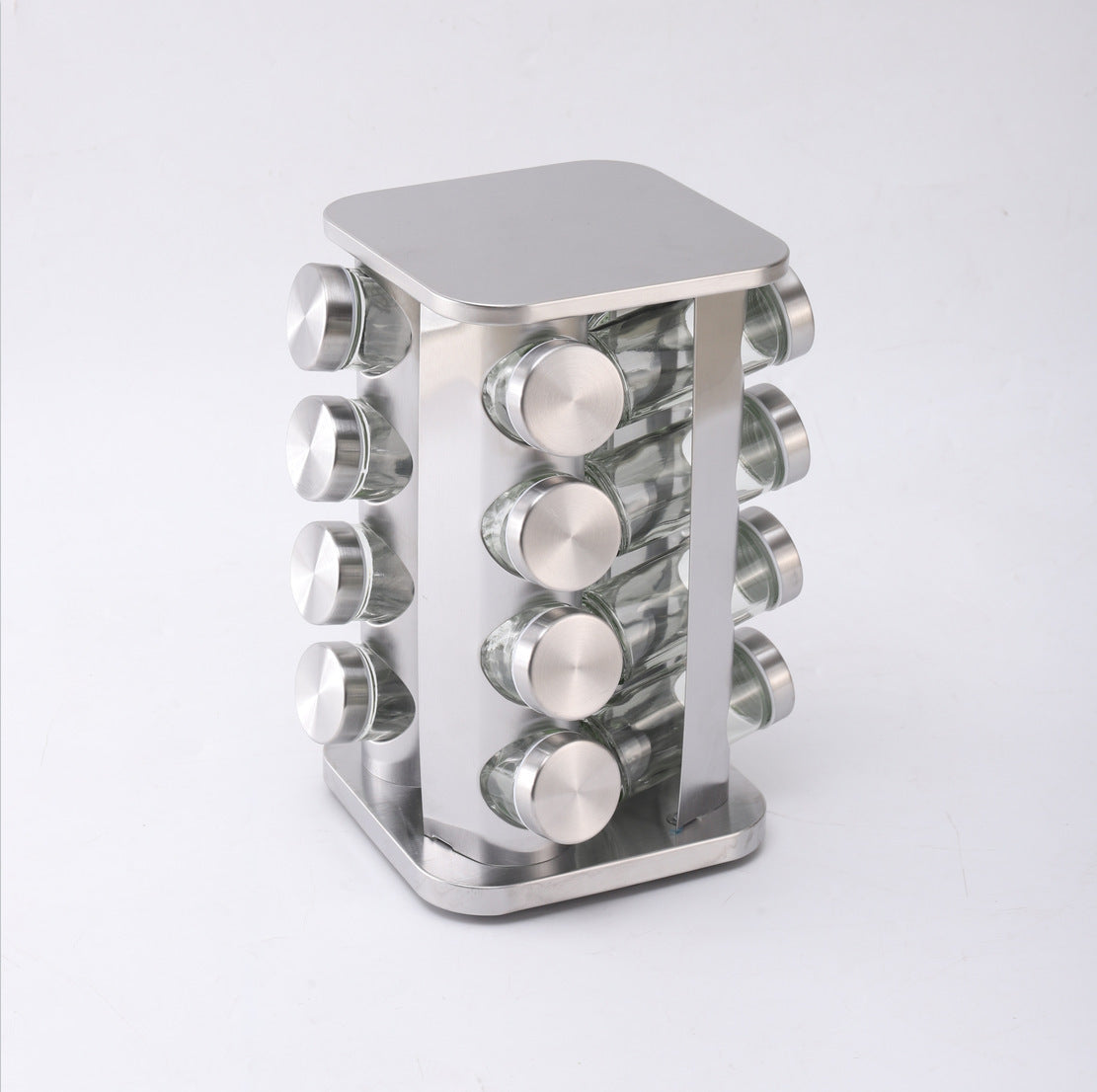 Rotating spice rack made of stainless steel — product view 7