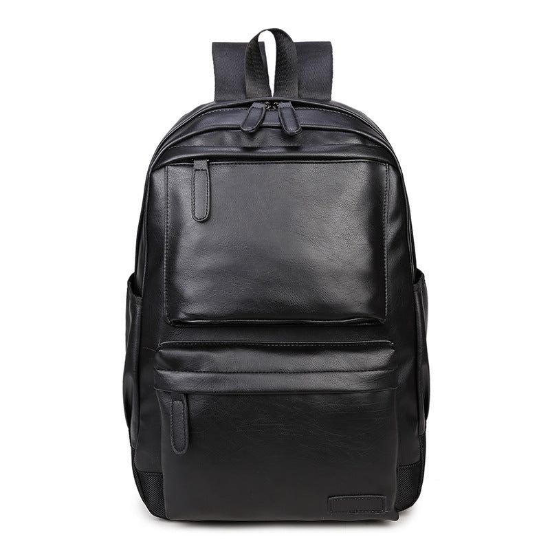 Men's backpack, PU leather, compact, for laptops up to 14 inches — product view 5