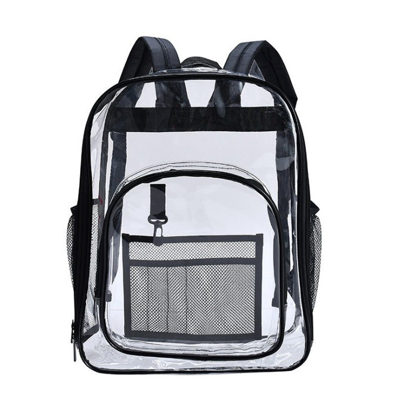 Transparent PVC backpack, waterproof, 20–35 L — product view 2