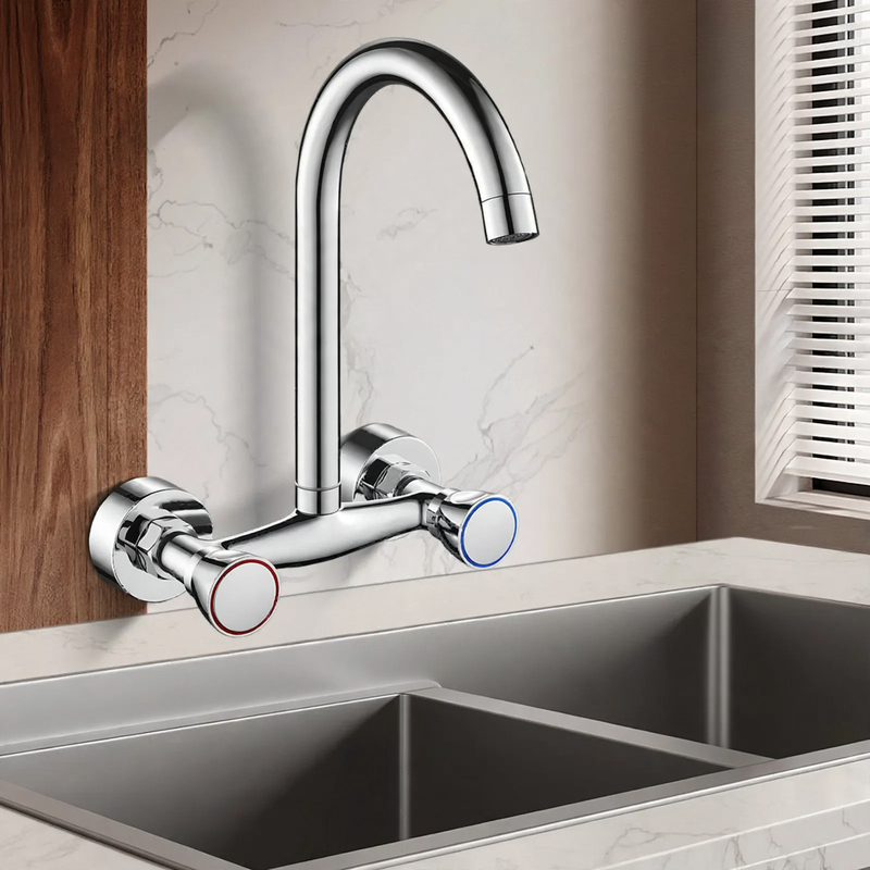 Built-in kitchen faucet with universal joint — product view 3