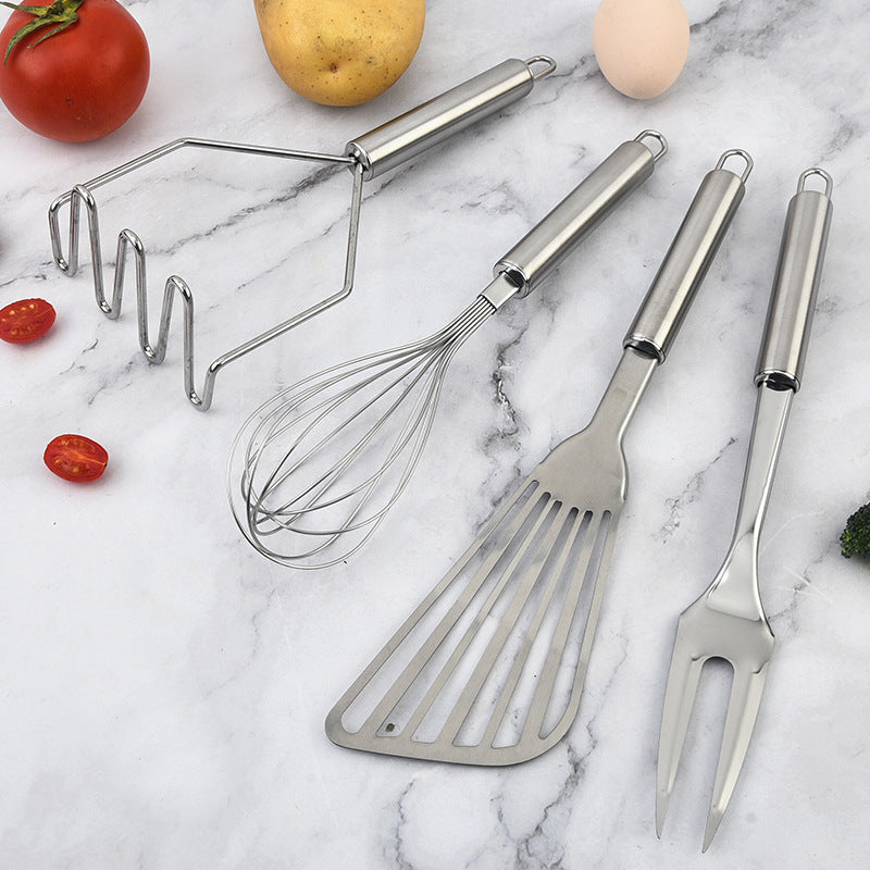 Stainless steel hand whisk — product view 2