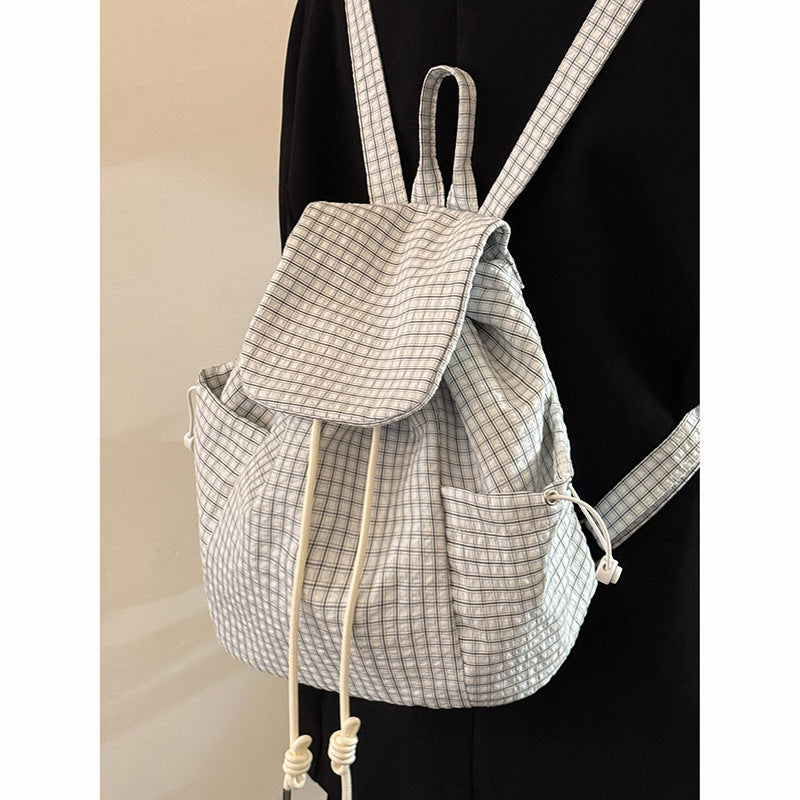 Lightweight polyester backpack in Japanese style — product view 4