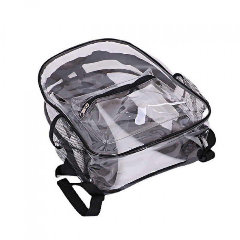 Transparent PVC backpack with large capacity — product view 4