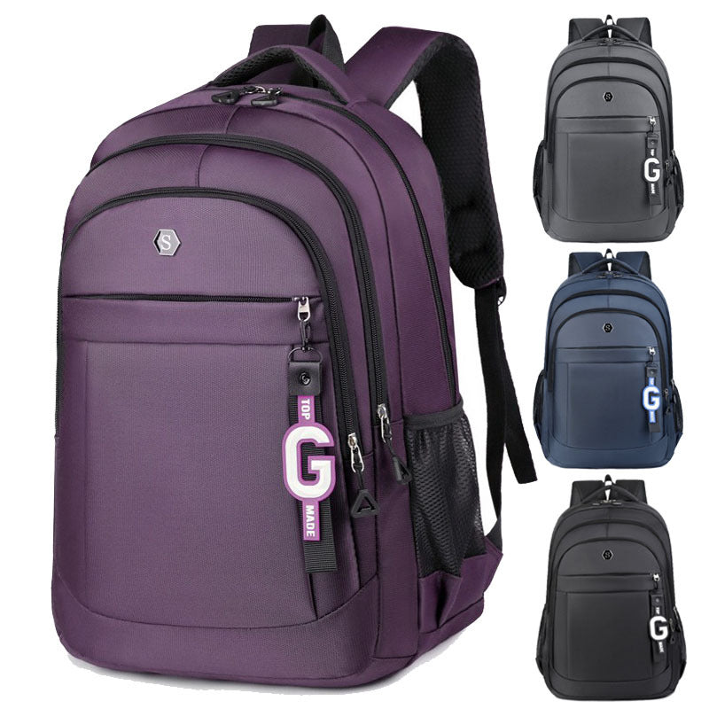 Large backpack made of oxford fabric, 36–55 L — product view 1