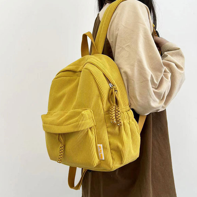 Women's backpack, cord, 20–35 L, for 13-inch laptop — product view 1