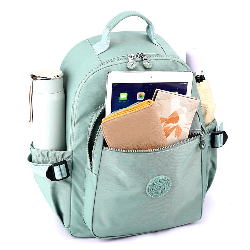 Nylon backpack for women, large capacity — product view 3