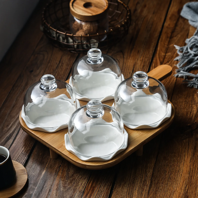 Ceramic soup bowl, round, white — product view 2