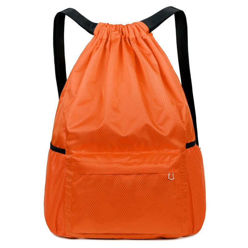 Sporty backpack with drawstring, 20 L, waterproof — product view 5
