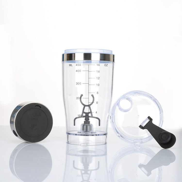 Automatic Stirring Mixer Cup, 450 ml, Plastic — product view 3