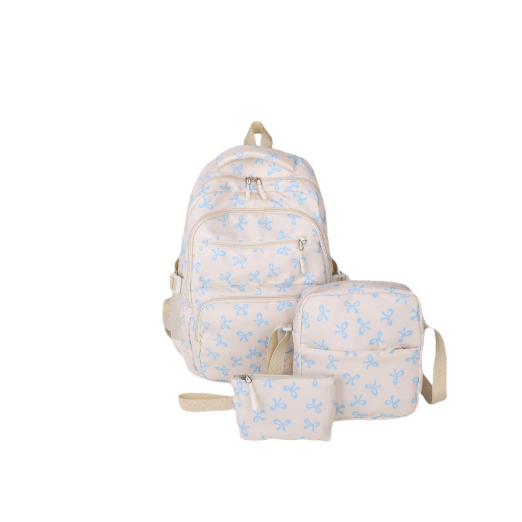 Nylon backpack, large capacity, modern design — product view 4